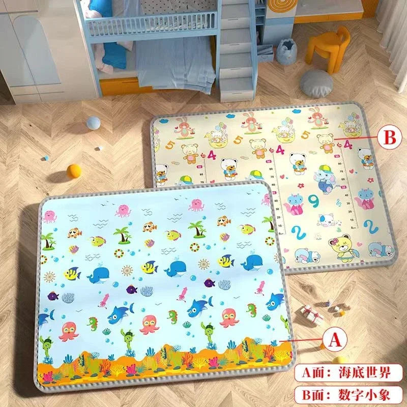 5 Sizes and 10 Styles Baby Crawling Play Mat Non-Toxic New EPE Thick Folding Carpet Play Mat for Children'S Mats Safety Kid Rugs