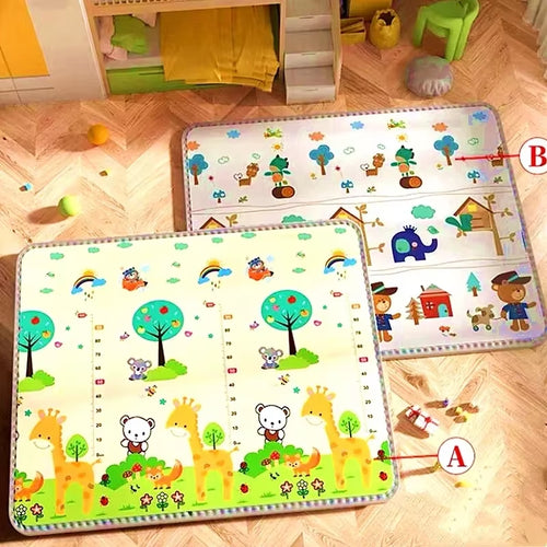 5 Sizes and 10 Styles Baby Crawling Play Mat Non-Toxic New EPE Thick Folding Carpet Play Mat for Children'S Mats Safety Kid Rugs