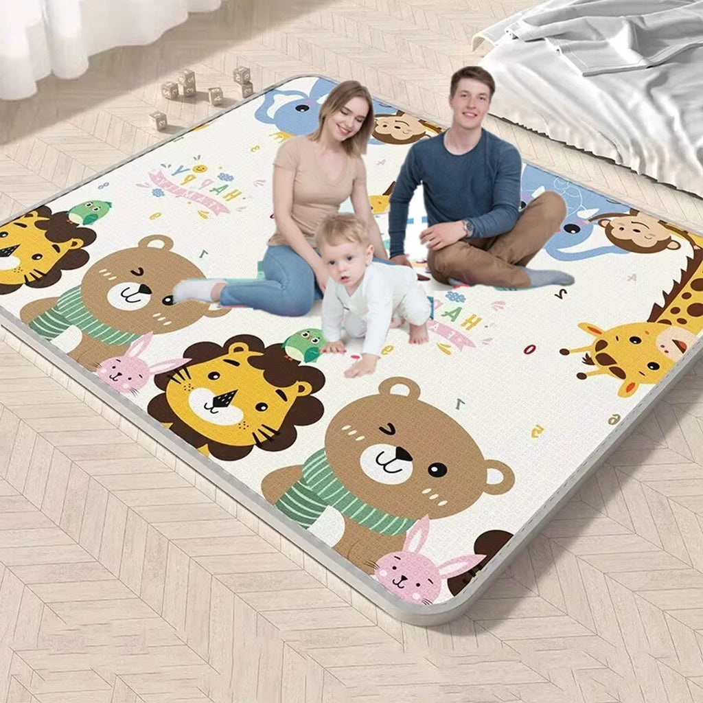 5 Sizes and 10 Styles Baby Crawling Play Mat Non-Toxic New EPE Thick Folding Carpet Play Mat for Children'S Mats Safety Kid Rugs