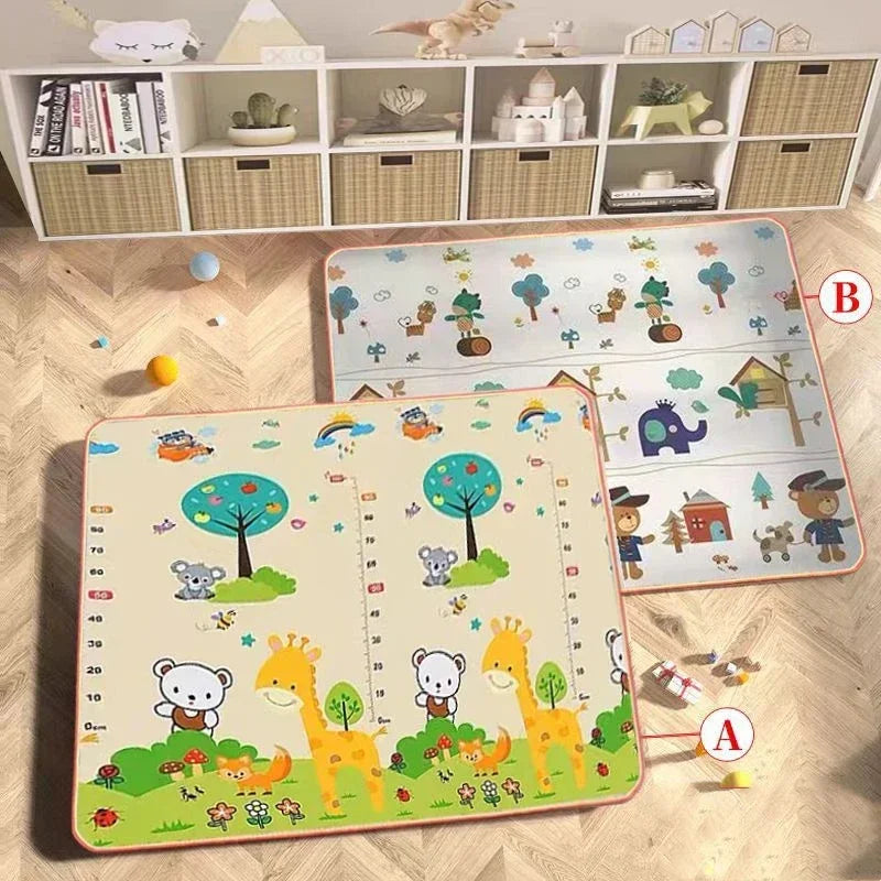 5 Sizes and 10 Styles Baby Crawling Play Mat Non-Toxic New EPE Thick Folding Carpet Play Mat for Children'S Mats Safety Kid Rugs