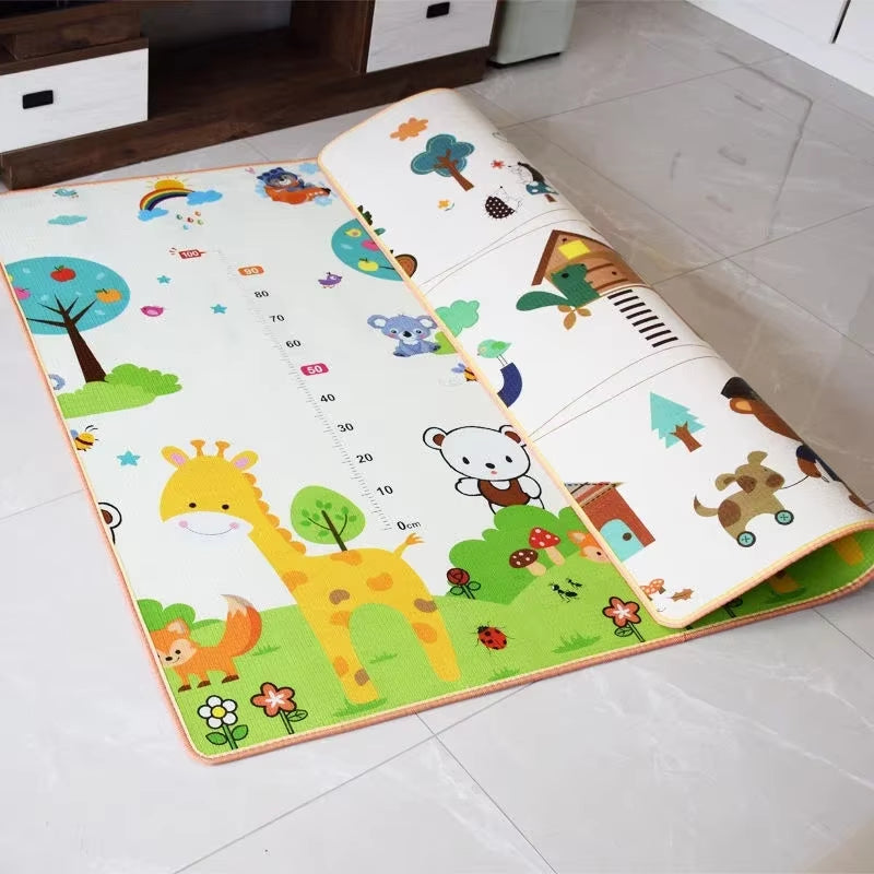 5 Sizes and 10 Styles Baby Crawling Play Mat Non-Toxic New EPE Thick Folding Carpet Play Mat for Children'S Mats Safety Kid Rugs